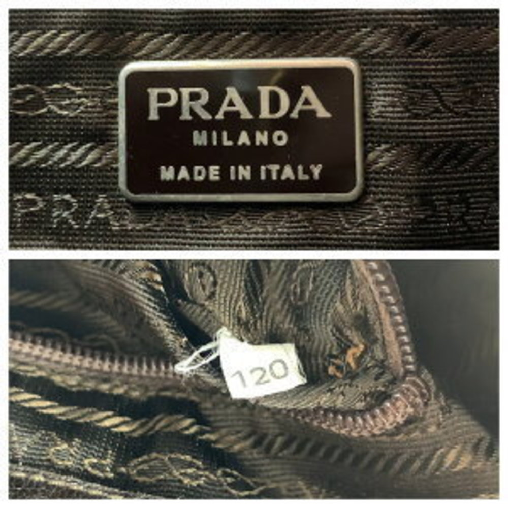 Prada Python Brown Yellow Shoulder Bag - image 4